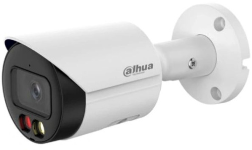DAHUA Уличная цилиндрическая IP-видеокамера Full-color с ИИ2Мп; 1/2.8” CMOS; объектив 2.8мм; WDR(120дБ); чувствительност (DH-IPC-HFW2249SP-S-IL-0280B) с доставкой в Санкт-Петербурге