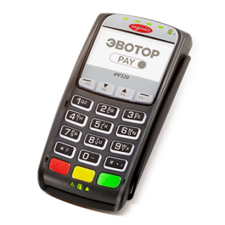 ПИН-пад IPP320 Эвотор.PAY Plug&Pay (Ingenico, USB) с доставкой в Санкт-Петербурге