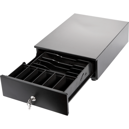 Денежный ящик PayTor HT-240B механический, черный