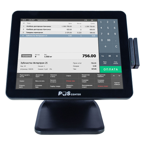POS терминал POSCenter POS101ES, MSR